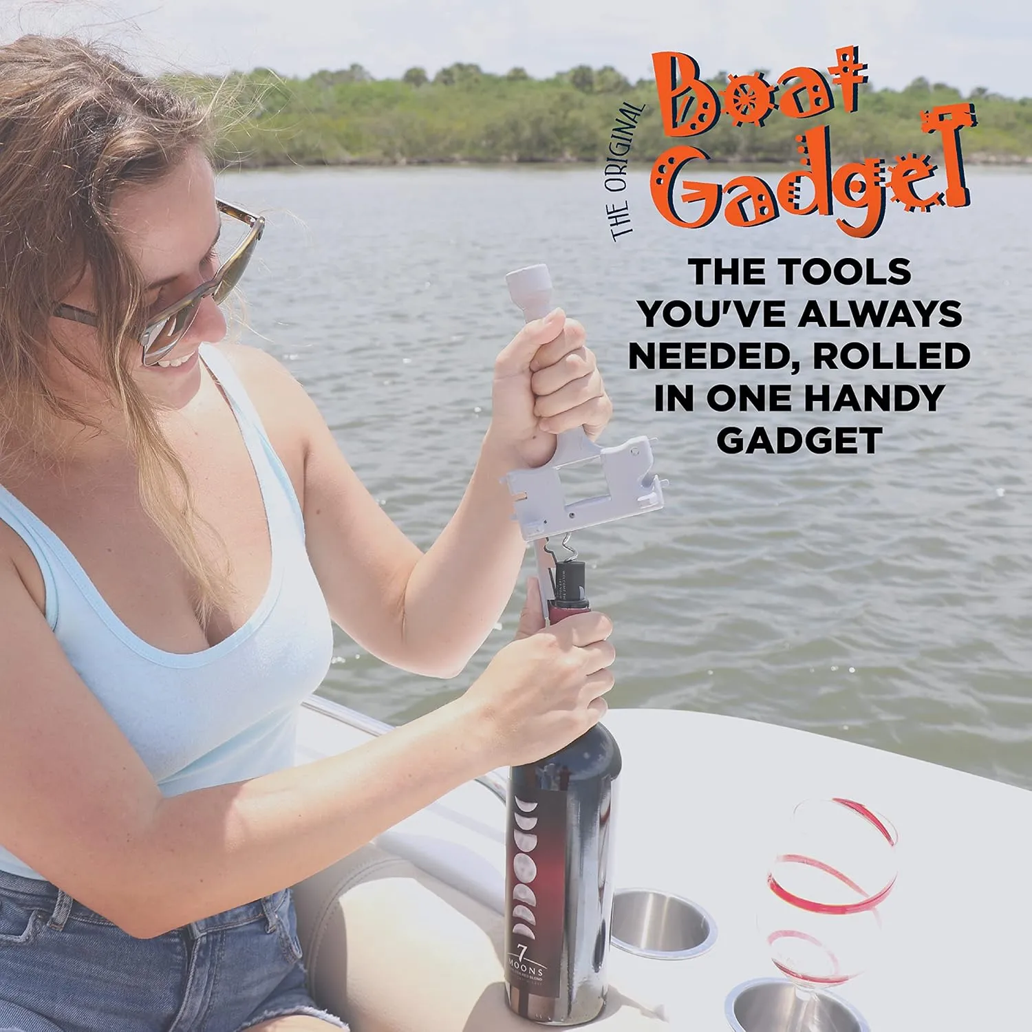– This 10-in-1 Boat Tool Includes Beer and Wine Bottle Opener, Safety Whistle, Fishing Line Cutter, Marine Gas Cap Key & Other Essential Tools – Great idea for Boat Owners