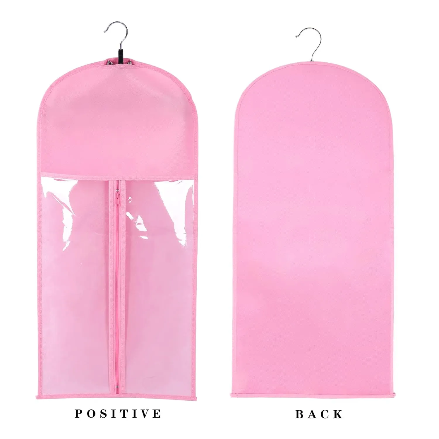 10 PCS Hair Extension Storage Holder - Wig Organizer for Multiple Wigs - Waterproof and Portable (PINK)
