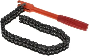 10" Heavy Duty Oil Filter Chain Wrench Removal Auto Car Plumbing Pipe Tool