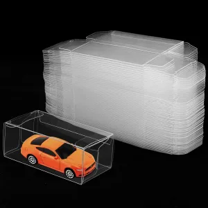120 PCS 1/64 Display Case for Model Car,Clear Display Case,Storage Display Case,Model Cars Display Case for Hot Wheels,Model Car Display Case Protector,1/64 Scale Display Case(3.2"×1.2"×1.6")