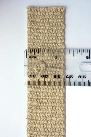 1.25 Inches Wide Hemp Webbing - Your Choice of Length (3 Yards)