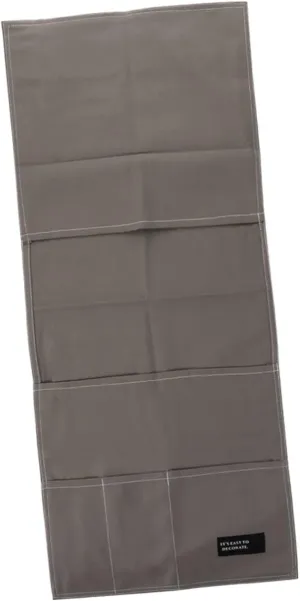 1pc Couch Crevice Sofa Armrest Side Bag Cotton Fabric Sundry Arrangement Bag Comfortable Space-Saving