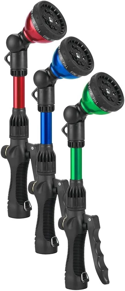 2-Pack Orbit 14-Inch 10-Pattern Front Trigger Ratchet Head Wand, Color May Vary