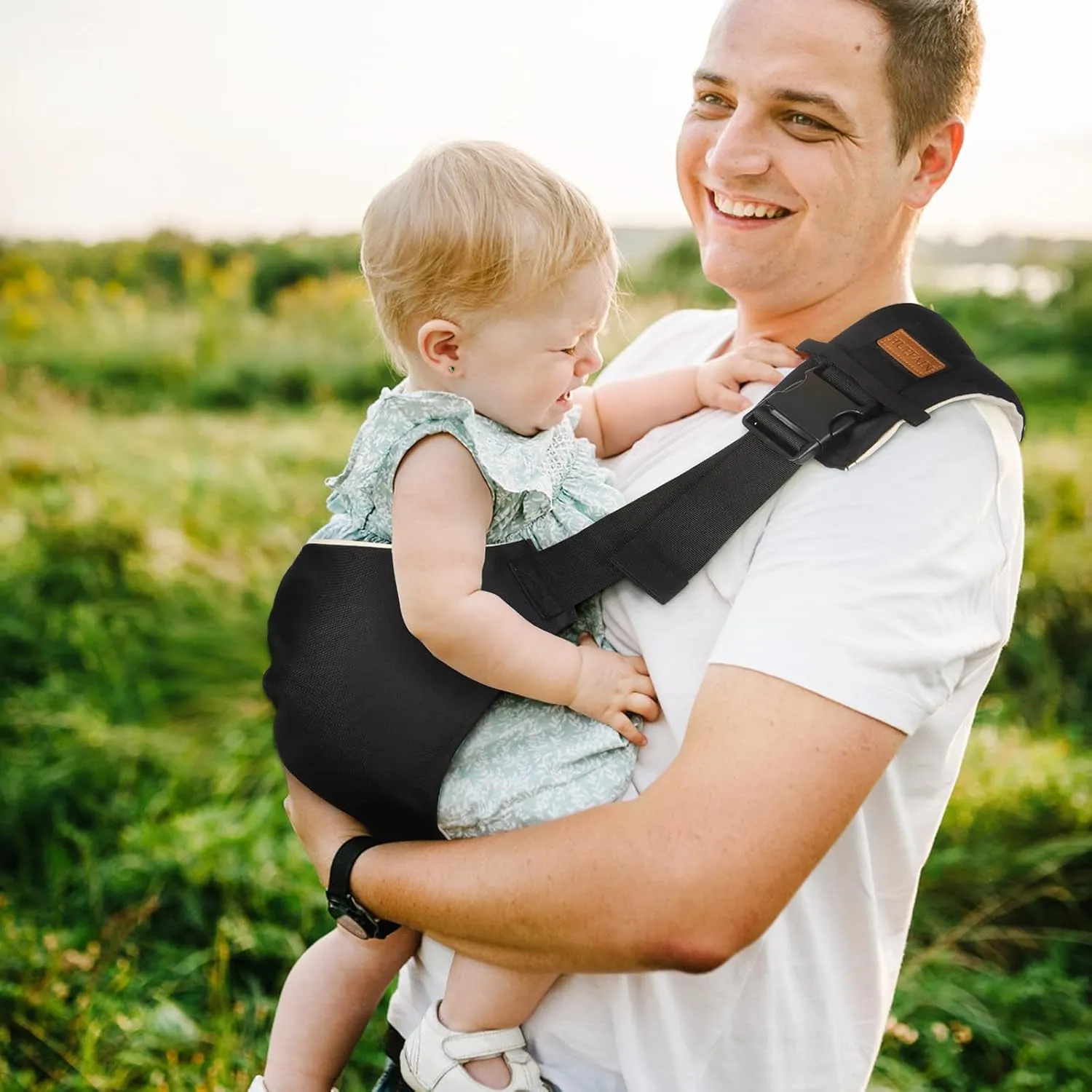 2 Packs Toddler Carrier,Baby Sling Carrier,Baby Sling,Lightweight, Portable, Ergonomic-Designed, Travel-Friendly, Secure & Safe Baby Carriers(Black Nature)