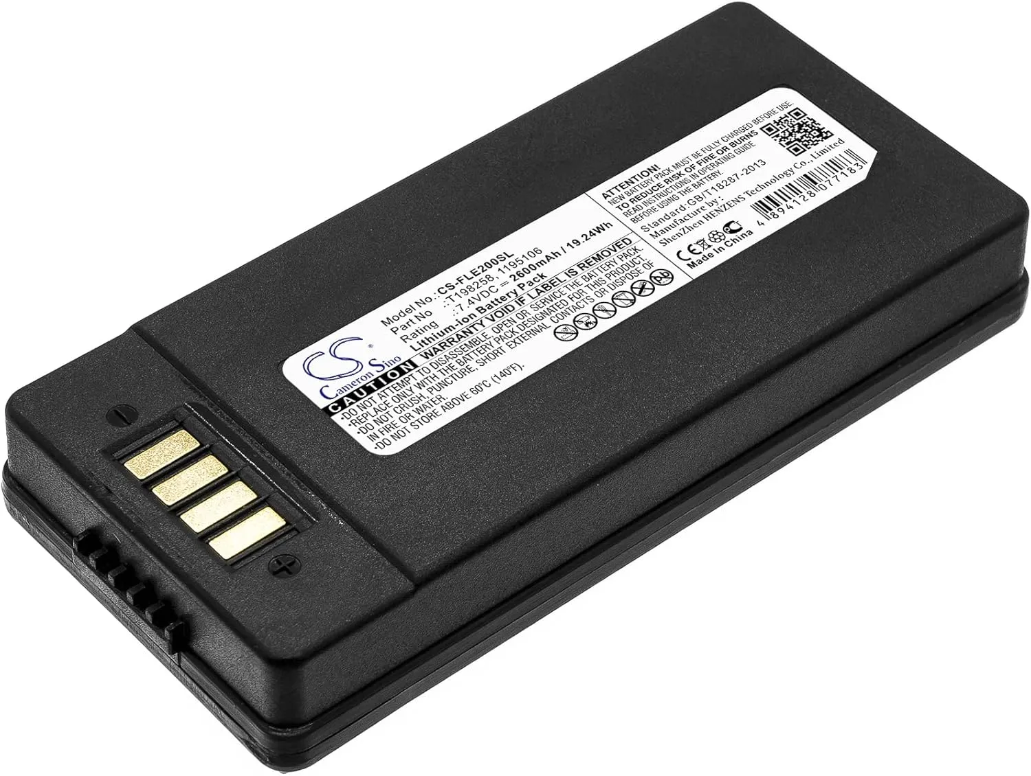 2600mAh Battery for FLIR B2, E2, E25, E320, E45, E65, ThermaCam B2, ThermaCam E2, ThermaCam E25, ThermaCAM E320, ThermaCam E45, ThermaCam E65, ThermaCAM EX320