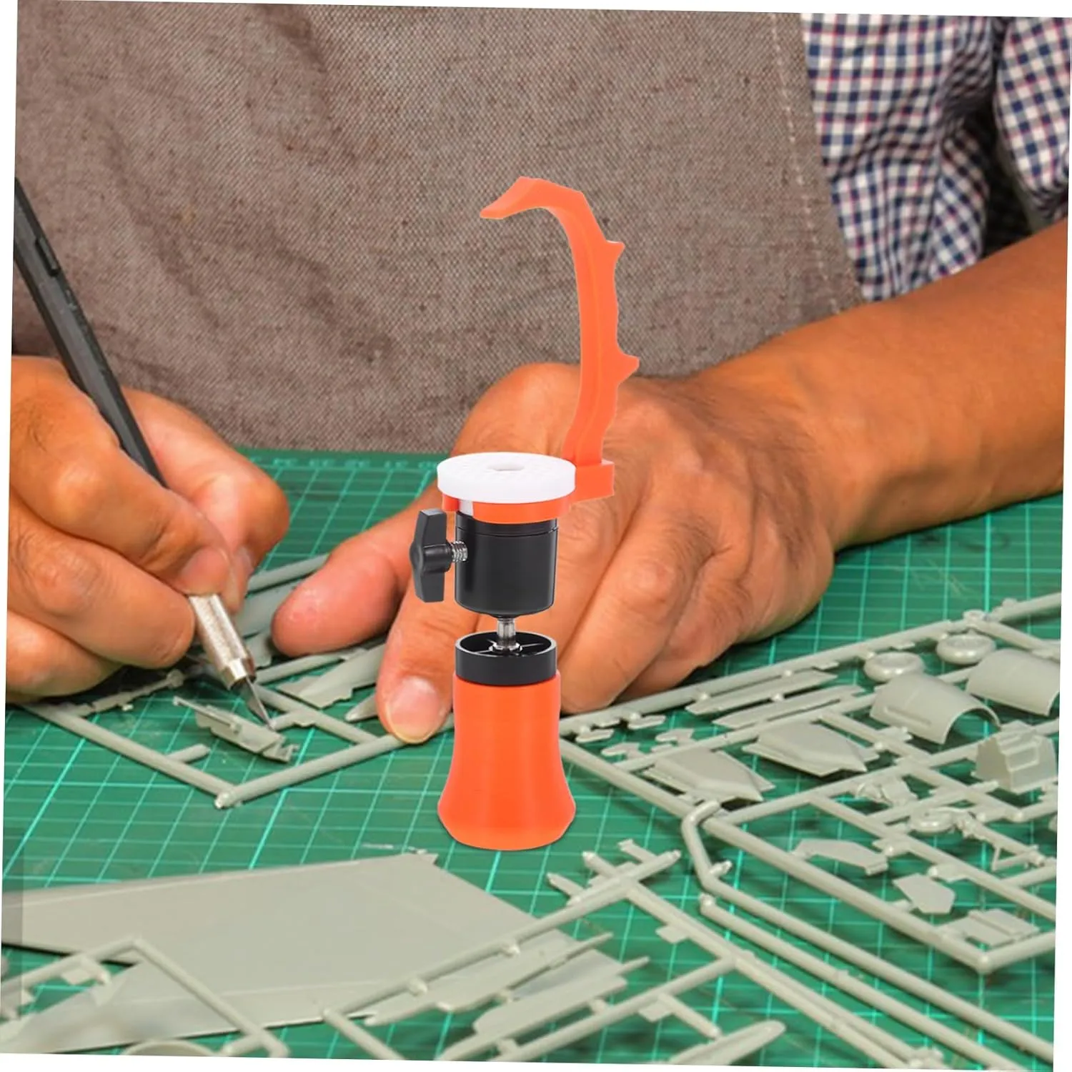 2pcs Rotating Model Base Stand for Painting Holder for Hand-painted Action Figures Rotation Design for Collectors and Enthusiasts Easy to Clean