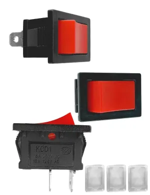 3 PCS On Off Power Switch Fit for Crafts&Man Ryobi Troy-Bilt Yard-Man Bolens Ace Remington Kmart Cu&b-Ca&det Yard-Machine Lawn & Garden Equipment Replace 791-182405