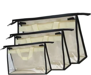3Pcs Clear Handbag Bags for Storage Purse Organizer Covers and Organize Your Handbag Collection