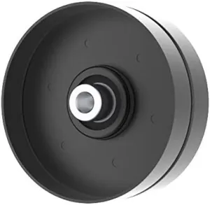 4 Inch Flat Dia Flat Idler Pulley Replacement for Bobcat Jacobsen 522973 Ditch Witch 170-314