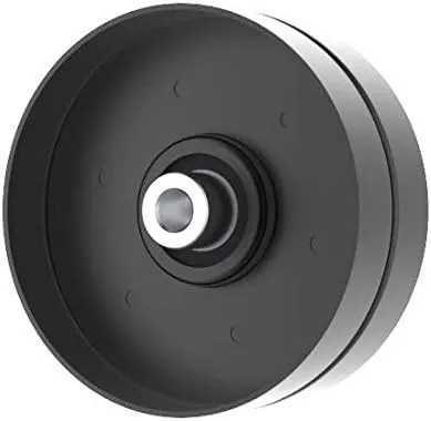 4 Inch Flat Dia Flat Idler Pulley Replacement for Bobcat Jacobsen 522973 Ditch Witch 170-314