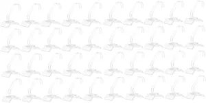 40pcs Transparent Watch Holder Display Stand Multi-function Bracelet Rack for Tabletop for Home Shop and Trade Show Use for Organizing Watches and Accessories