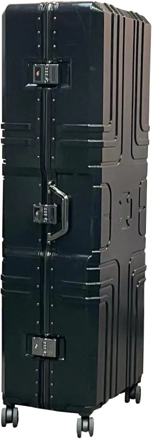 43" Multi-purpose Hard Case with Waterproof & Roller Wheels for Roll Banner Stand, Tripod, Equipment, Electronics, Instruments & More