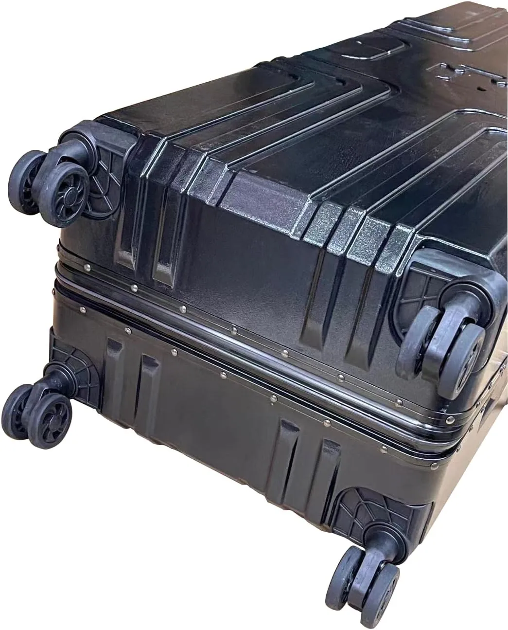 43" Multi-purpose Hard Case with Waterproof & Roller Wheels for Roll Banner Stand, Tripod, Equipment, Electronics, Instruments & More