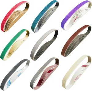 45 PCS 1/2" x 12" Replacement Sharpening Belt Kit for Work Sharp Knife & Tool Sharpener (WSKTS & WSKTS-KT/Mk.1 & Mk.2) - 5 PCS Each of 80/120/150/240/320/400/1000/2500/5000 Grits