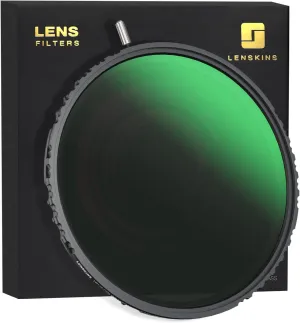 82mm True Color Variable ND Filter, ND2-64(1-6 Stops) Adjustable Neutral Density Filter, 28 Multi-Layer Coating HD Optical Glass,Water Repellent & Scratch Resistant