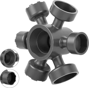 8in1 Faucet Aerator Removal Tool Kit, Heavy-duty Aerato Key for Threaded and Housed Aerateors,Fits M18, M22, M24, M28 TJ M18.5, JR M21.5, STDM24, TF M28 Sizes, Faucet Tool for Home Repair and Plumbing