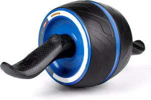 Ab Roller Wheel with Knee Pad Mat,Automatic Rebound Abdominal Wheel Abs Workout Equipment,Home Gym Equipment,No Noise Ab Wheel for Men&Women Abdominal