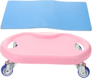 Abdominal Wheel Ab Roller Exercise Discs for Floor with Sliding Discs for Women Quiet Fitness Equipment
