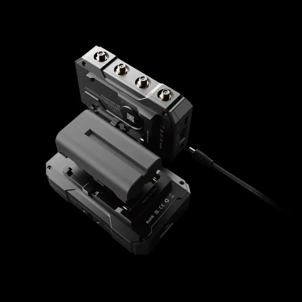 Accsoon CineView HE Wireless Video Transmitte&Receiver, 2.4 5Ghz, UVC Out for Live Streaming 1080p60 0.06s Latency 1200ft Range up to 4 Devices Monitoring, Compatible with CineView 2 SDI/SE/Quad