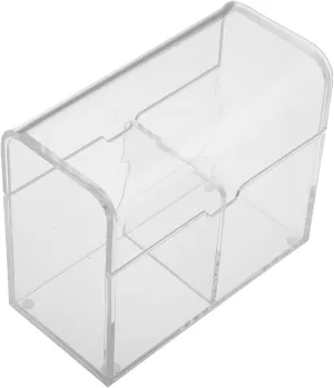 Acrylic Trading Card Storage Box 12x10x6cm Story Cards Flashcards Modern Design Boys and Girls Office Classroom Use