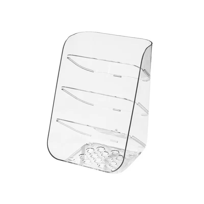 Acrylic Transparent Desk Pen Holder