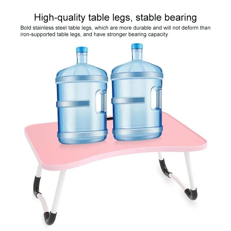 Adjustable Folding Laptop Desk with Non-slip W-shaped Legs - Portable and Compact - Hcb5116D