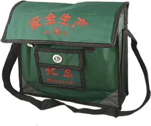 Adjustable Shoulder Tool Organizers Strap Black Rim Dark Green Electrician Tool Bags Tool Bag