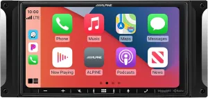 Alpine i407-WRA-JK 7-Inch Restyle Dash System Compatible with Apple CarPlay and Android Auto for Jeep Wrangler 2007-2017