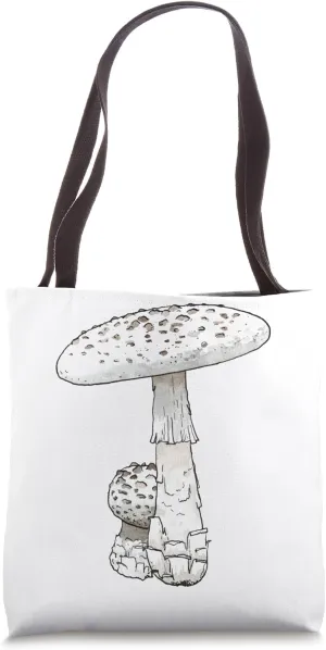 Amanita Cokeri Fungus Agaric Coker Solitary Lepidella Plant Tote Bag