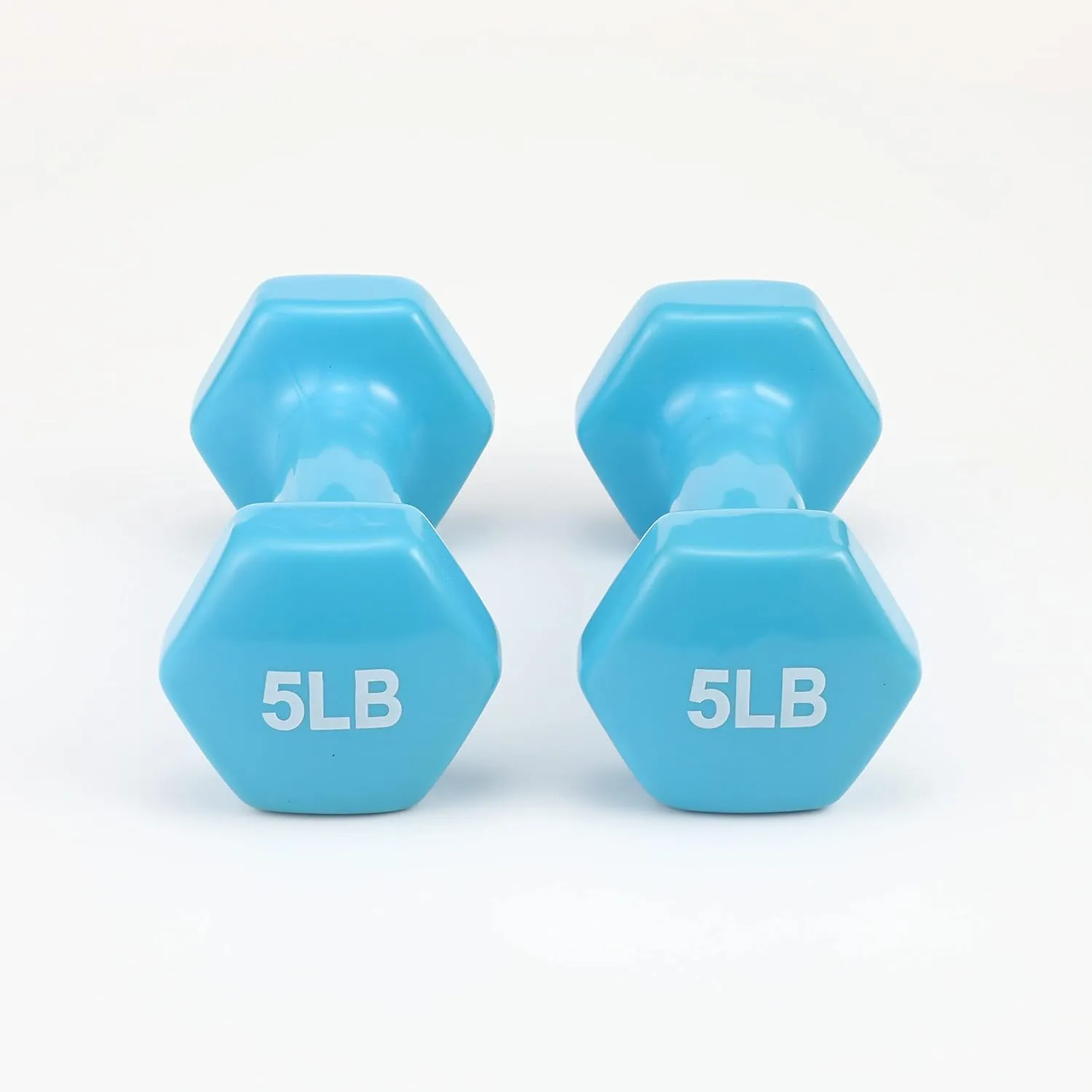 Amazon Basics Vinyl Coated Dumbbell Hand Weights