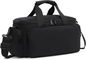 Andoer Camera Case Small Camera Bag Travel Camera Shoulder Bag Water-Resistant Shock-Proof Camcorder Bag DSLR Camera Bag for Mirrorless Camera with Removable Dividers and Shoulder Strap for Women Men