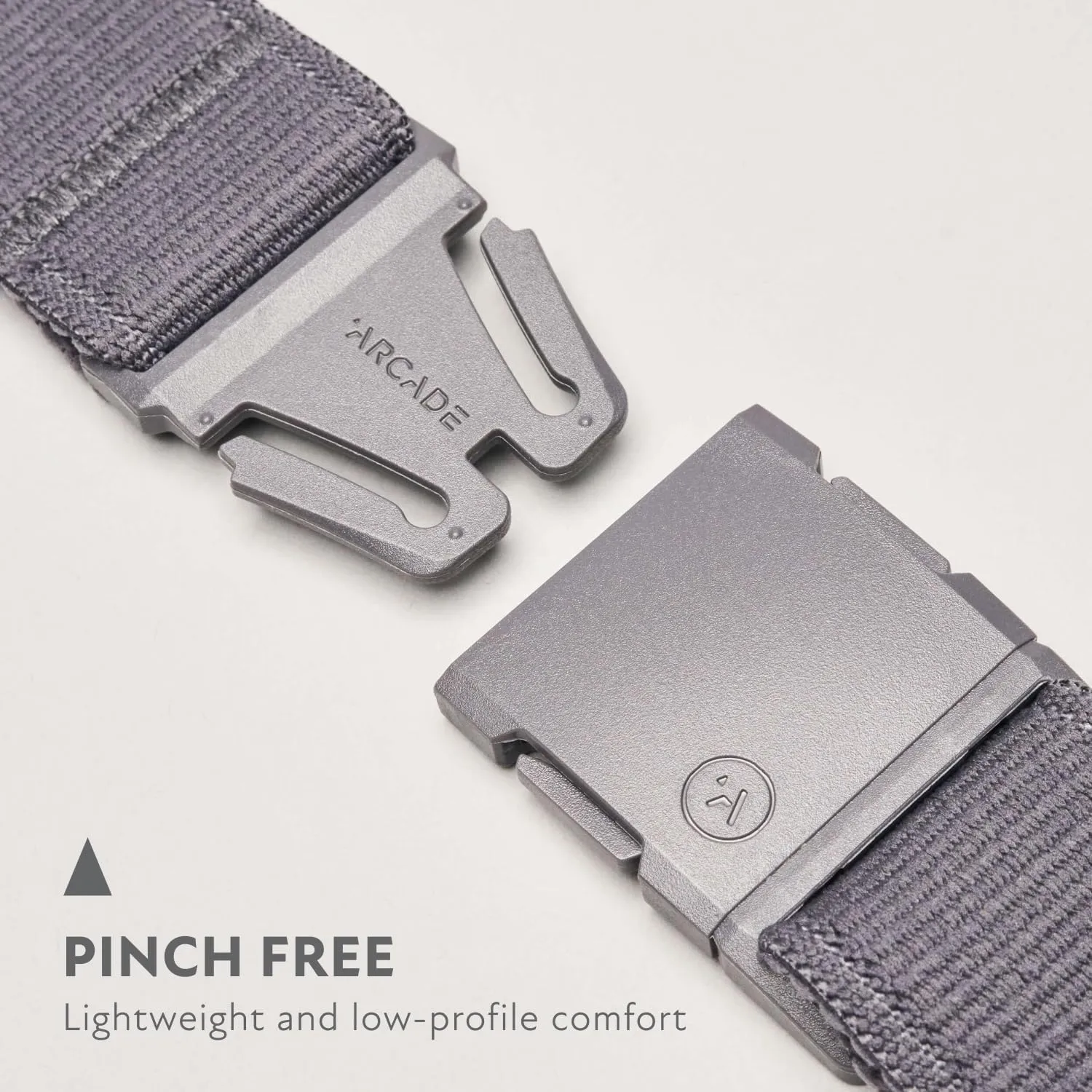 Arcade Belts A2 Unisex Adventure Belt: Heavy Duty Stretch, Metal Free Buckle
