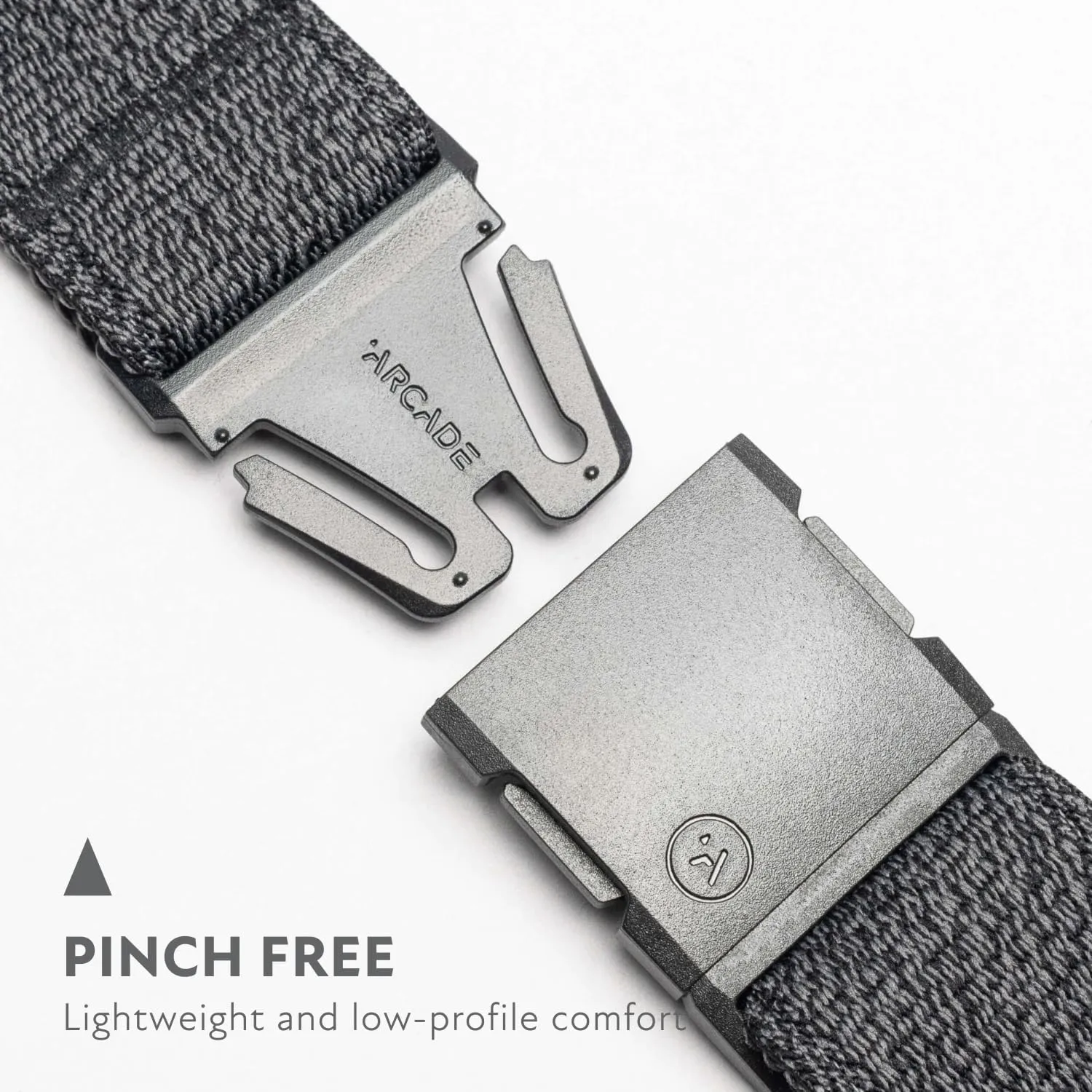 Arcade Belts A2 Unisex Adventure Belt: Heavy Duty Stretch, Metal Free Buckle