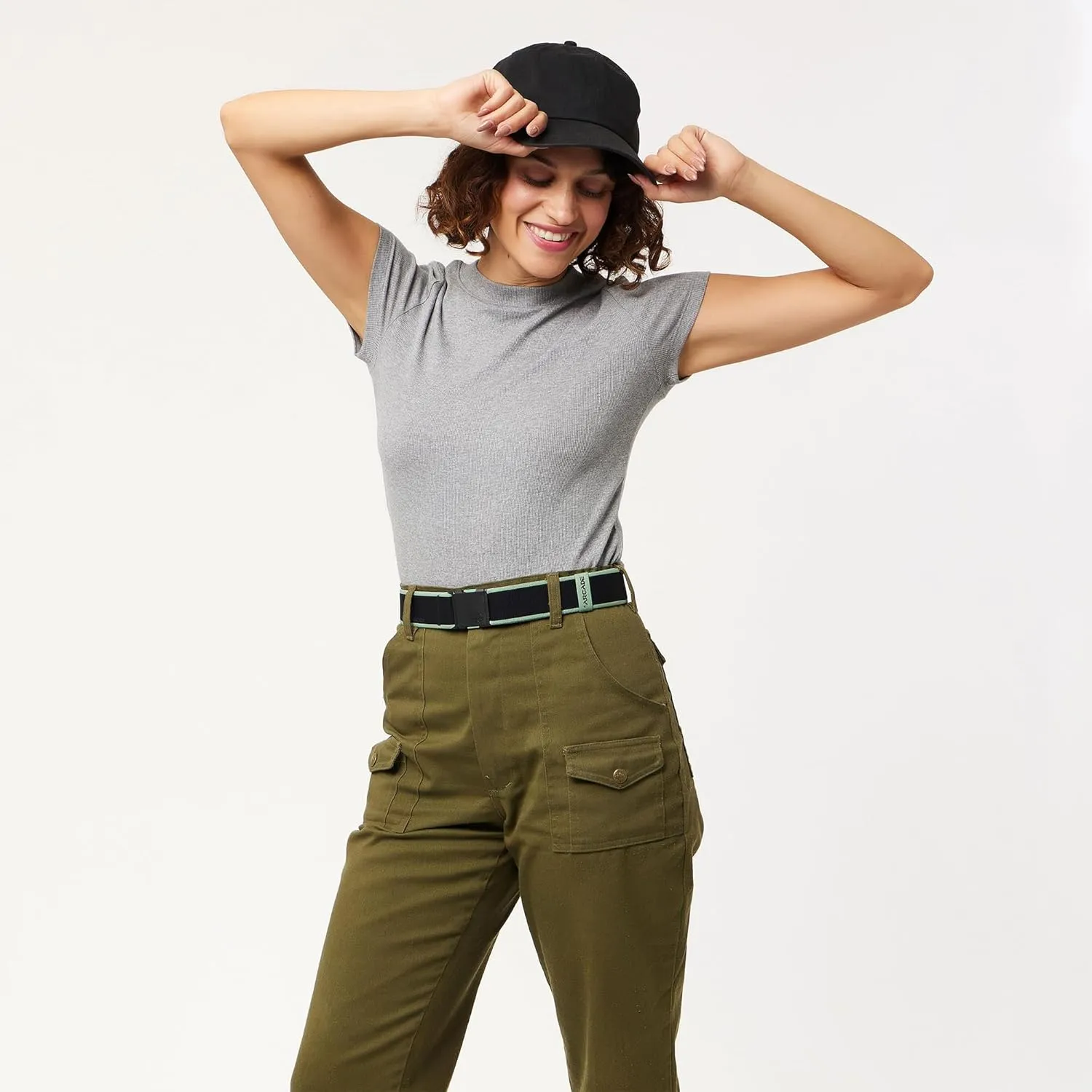 Arcade Belts A2 Unisex Adventure Belt: Heavy Duty Stretch, Metal Free Buckle