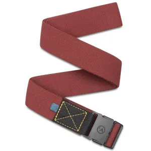 Arcade RIDGE Slim Lightweight Belt - Vermilion Maroon