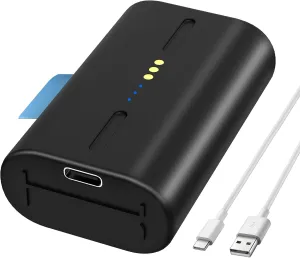 Artman 8000mAh Extra Battery Compatible with SimpliSafe Outdoor Security Cameras CMOB1 CM0B1 SCM301 with Type C Charging Cable for SimpliSafe Outdoor Camera Battery