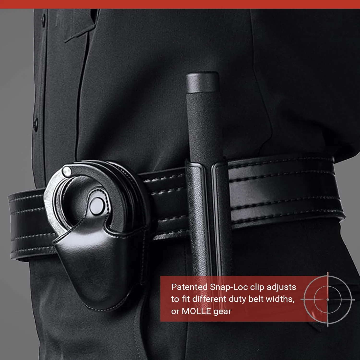 ASP, Inc. Federal Handcuff Case for ASP Handcuffs, Police Gear for Duty Belt and Handcuffs, Law Enforcement Gear, Personal Defense Equipment, Security Guard Equipment, Handcuff Case for Duty Belt