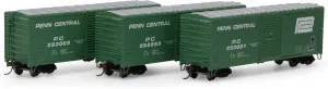 Athearn HO RTR 40' Modern Box PC 3 ATH67753 HO Rolling Stock