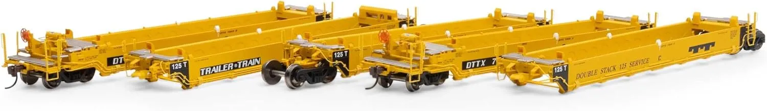 Athearn HO RTR Maxi I Well Cars DTTX #73149 5 ATH98925 HO Rolling Stock