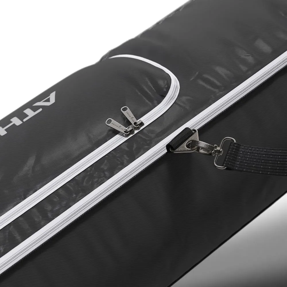 Athletico Rolling Double Ski Bag - Padded Ski Bag With Wheels for Air Travel