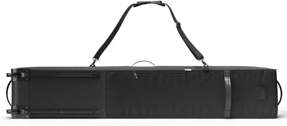 Athletico Rolling Double Ski Bag - Padded Ski Bag With Wheels for Air Travel