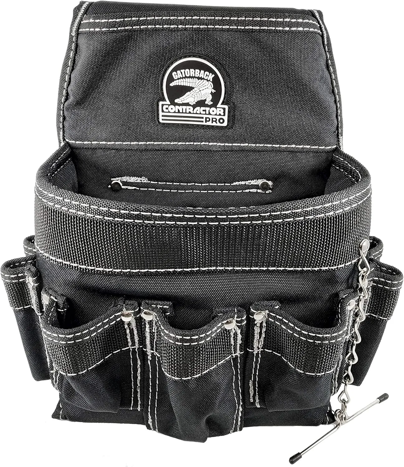 B240 Electrician's Combo with Pro-Comfort Back Support Belt. Heavy Duty Ventilated Work Belt (Small 26-30 inches)