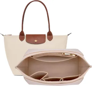 Bag Organizer compatible with Longchamp Tote Bag,Storage & Finishing Inner Bag,Bag Insert for Extra Handbag Inner Shaper