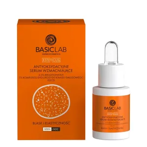 BasicLab Antioxidant Strengthening Serum 0.5% ergothioneine, 5% gallic acid diglucoside complex, EGCG 15ml
