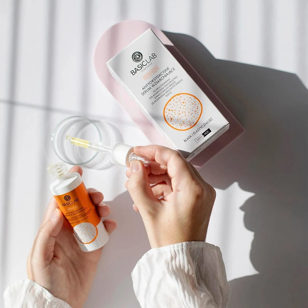 BasicLab BB 31/05/2025 Antioxidant Strengthening Serum 1% ergothioneine, 10% diglucoside gallic acid complex, 3% senolytic complex, EGCG 30ml