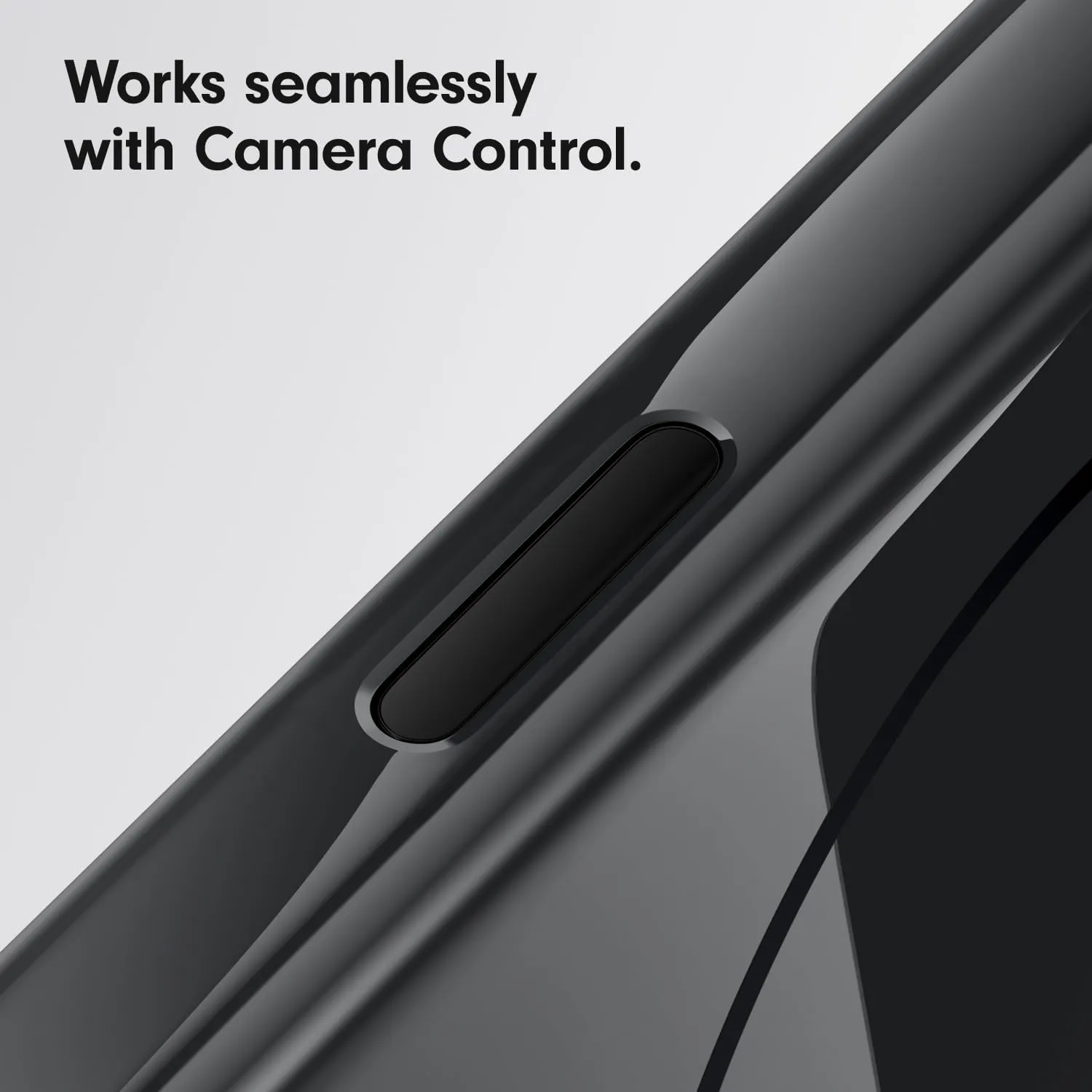 Beats iPhone 16 Plus Case with MagSafe and Camera Control, Scratch-Resistant Protective Cover, Slim Fit, Microfiber Lining - Midnight Black