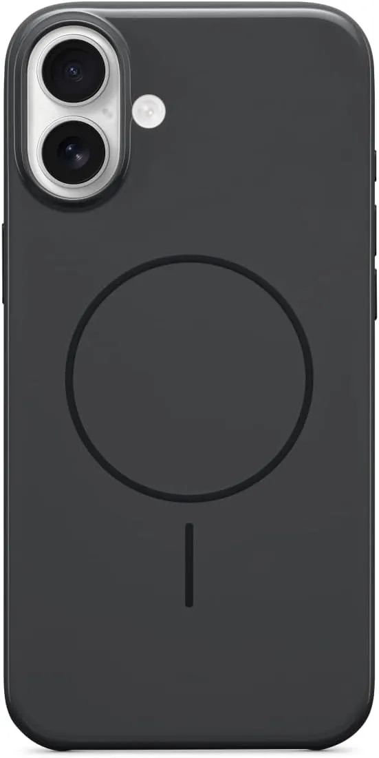 Beats iPhone 16 Plus Case with MagSafe and Camera Control, Scratch-Resistant Protective Cover, Slim Fit, Microfiber Lining - Midnight Black