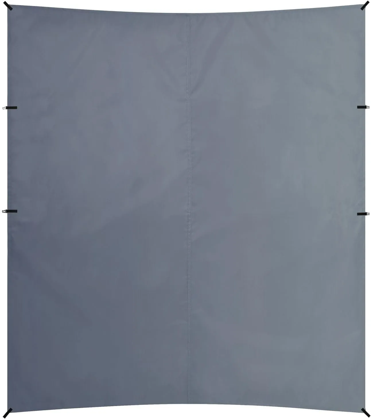 Blue Grey Gradient Beach Cabana UPF50  Water-Resistant Outdoor Sun Shade with Sturdy Poles, Sandbags and Shovel for Camping, Picnics, Backyard