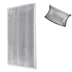 Bodaon 3PK Portable Insulation Hard Bottom for 16" W x 9"D Food Delivery Bag，Uber Eats/Doordash Insulated Grocery XL-bags Accessories，Reusable Shopping/Catering Carrier Keep Cooler Warm，Foldable Board