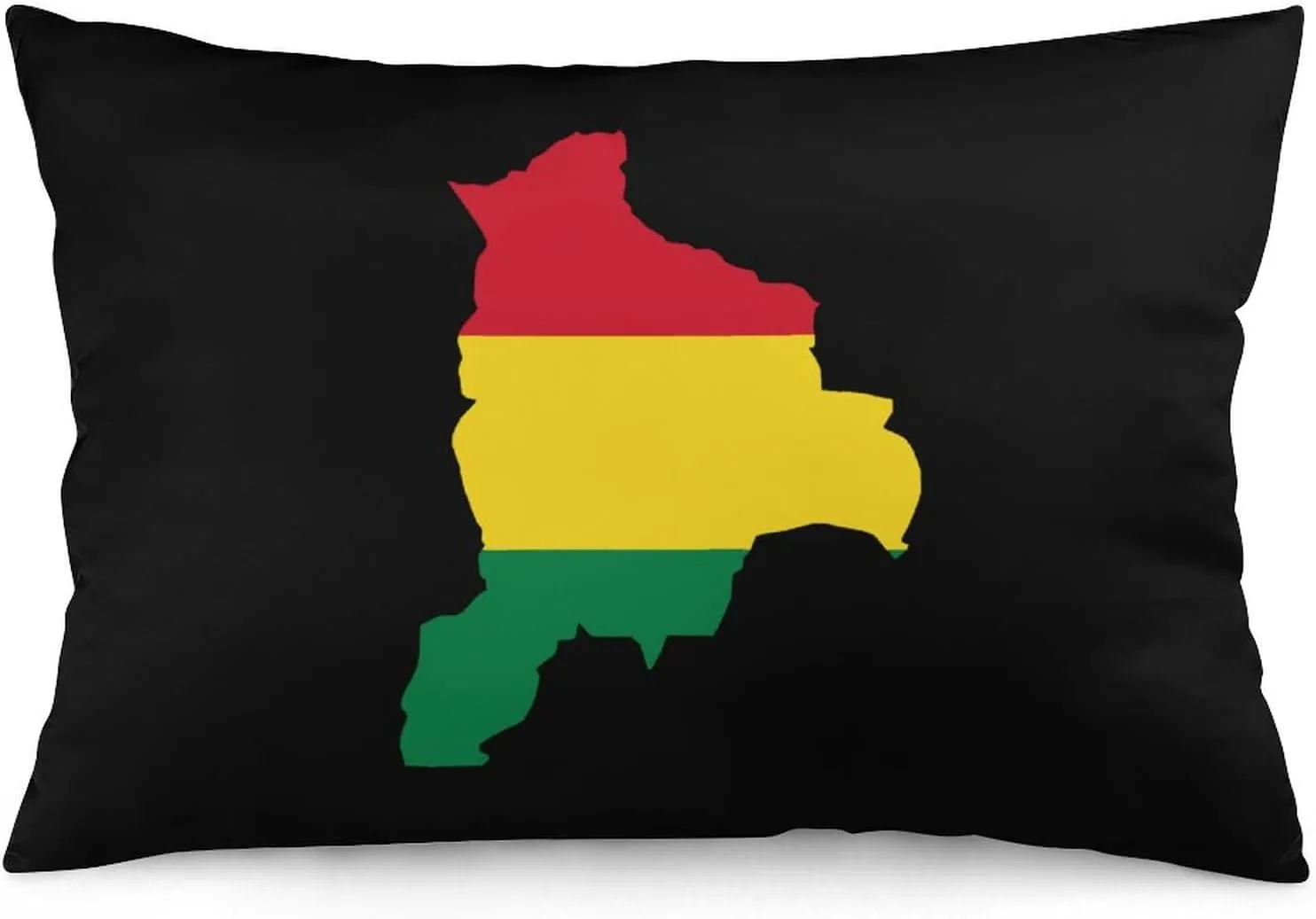 Bolivia Map Flag Fashion Pillow Cases Beautiful Throw Body Pillow Covers Couch Bed Sofa Car Zipper Closure 12 "x20